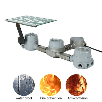 Αδιάβροχο βενζινάδικο 3-6W LED Exit Emergency Light Chemical Industry IP66