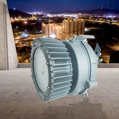 Πρατήριο βενζίνης χημικής βιομηχανίας 20-200W LED με προστασία από έκρηξη IP66